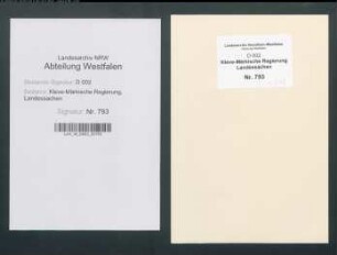 Vergabe des Pastorats der katholischen Gemeinde, Bd. 1