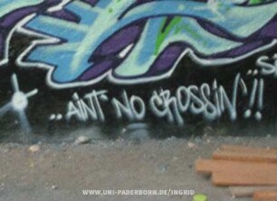 ..AiNt' NO CROSSiN'!!