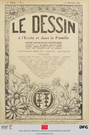 No. 3 (1er décembre 1925)
