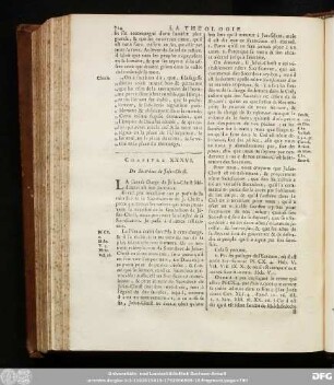 Chapitre XXXVI. Du Sacerdoce de Jesus-Christ.