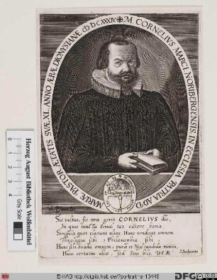 Bildnis Cornelius Marci d. Ä.