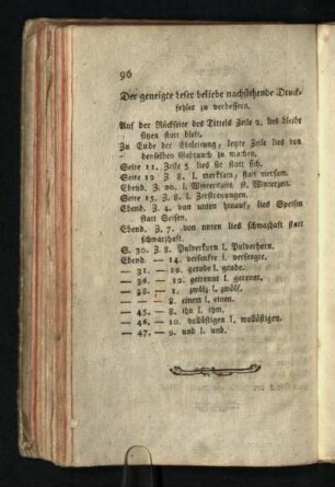 Der geneigte Leser ...