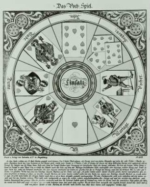 Das Pochspiel (Magdeburger Bilderbogen Nr. 1519)