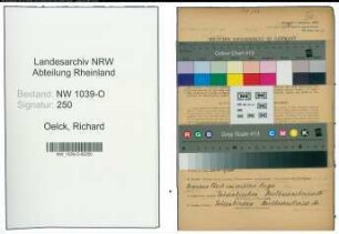 Entnazifizierung Richard Oelck , geb. 31.03.1900 (Arzt)