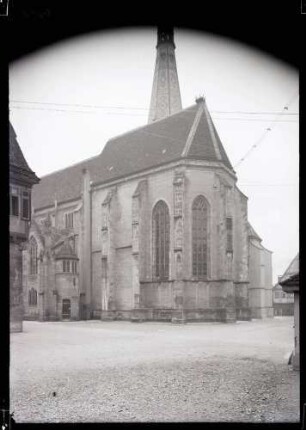 Kirche; Äusseres, Chor von Südosten