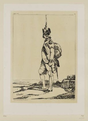 Louis XVI, Blatt 29 der Folge "Federzeichnungen"