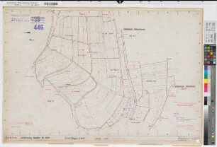 Helberhausen (Hilchenbach), Flurbereinigung Helberhausen, Bl.4 Zuteilungskarte Hadem Flur 2 tlw.