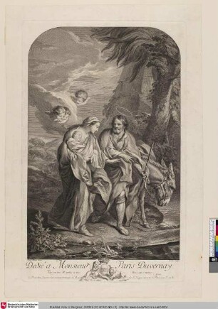 [La Fuite en Egypte; Die Flucht in Aegypten]