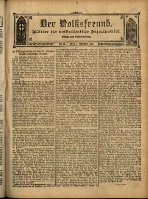 Ausgabe vom Sonntag, den 01. September 1912.