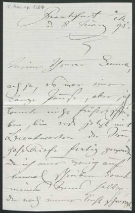 Brief an Emma Preusser : 08.03.1895