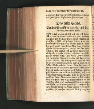 Das eilfte Capitel.