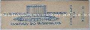Eintrittskarte der Bauernkriegs-Gedenkstätte Bad Frankenhausen