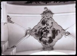 Dominikanerkirche; Deckenbilder in den Seitenkapellen des Schiffs