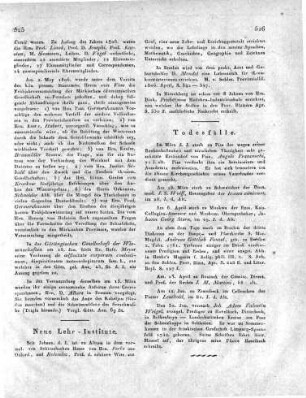 Neue Lehr-Institute.
