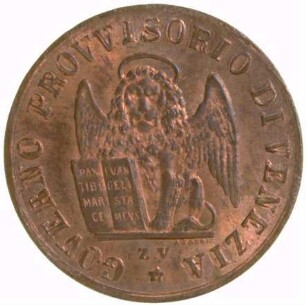Münze, Centesimo, 1849