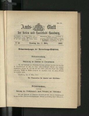 No. 33. 11. März. 1902.