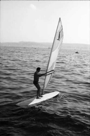 Überlingen: Windsurfing