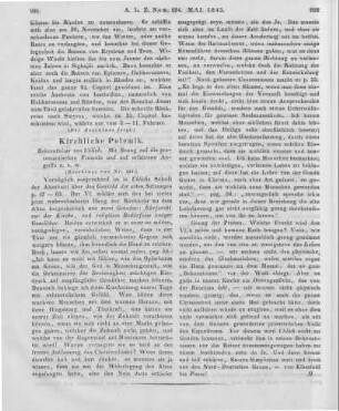 [Uhlich, L.:] Bekenntnisse von Uhlich. Mit Bezug auf die protestantischen Freunde und auf erfahrene Angriffe. Leipzig: Böhme 1845 (Beschluss von Nr. 123)