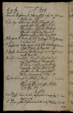 Aus der Hannöverischen Auction d. 10. Apr. 1752.