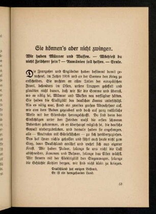 53-60, 6. Sie können's aber nicht zwingen.