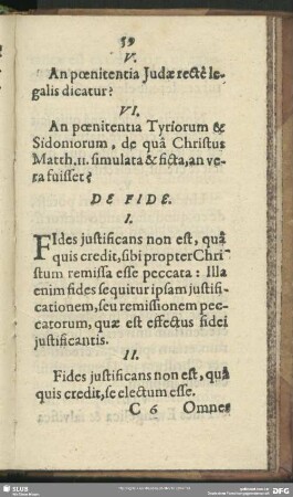 De Fide
