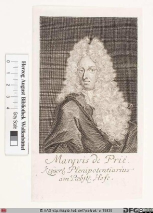 Bildnis Ercole Giuseppe Lodovico Turinetti Priero, marchese di