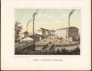 Fabrik v. R. Hösel & Co. in Chemnitz