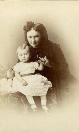 Bildnis Adelheid (1835-1900), Herzogin von Schleswig-Holstein-Sonderburg-Augustenburg