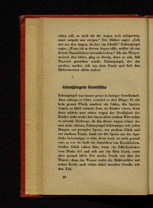 Eulenspiegels Grundsätze