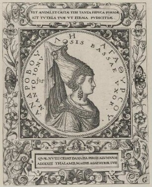 Bildnis der Manto, Frau des Yunus Paşa
