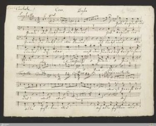 Bass Chor (5 Stimmen)