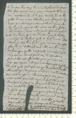 Brief von Louis Marie Chamisso  und Marie-Anne Chamisso  an Eugène de Chamisso