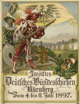 Zwölftes Deutsches Bundesschießen Nürnberg