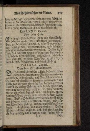 Das LXXX. Capitel. Von dem Hals.