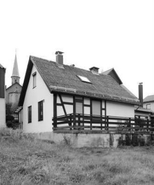 Ehem. Backhaus und Mikwe (Mikwe , Backhaus); Ulrichstein, Herrngartenstraße 8