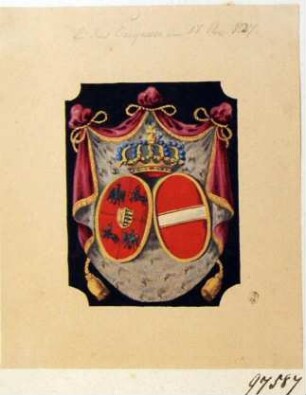 Zwei Wappen