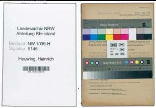 Entnazifizierung Heinrich Heuwing , geb. 11.02.1905 (Kaufmann)