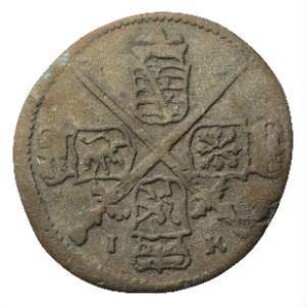 Fundmünze, 3 Pfennig, 1693