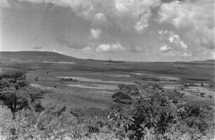 Hochfläche : Blick auf die Hochfläche zwischen Gondar und Debark.