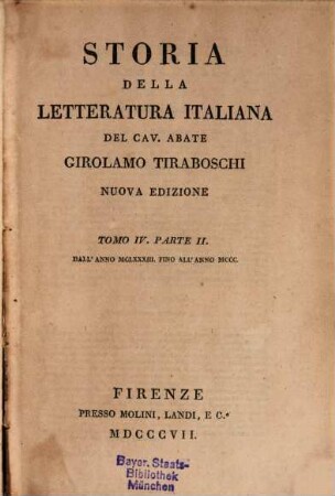 Storia della letteratura italiana, 4,2. Dall'anno MCLXXXIII fino all'anno MCCC