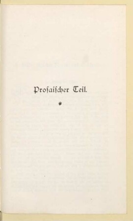 Prosaischer Teil