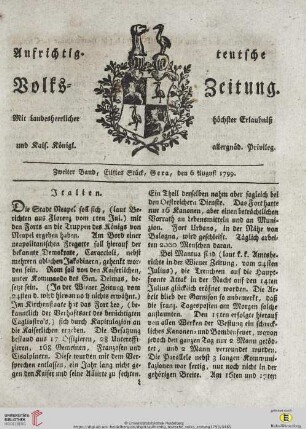 Zweiter Band. Eilftes Stück