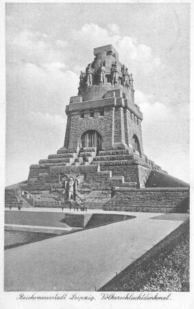 Reichsmessestadt Leipzig: Völkerschlachtdenkmal