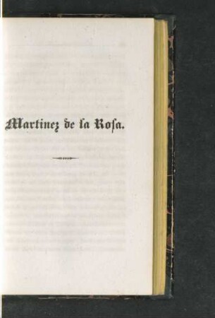 Martinez de la Rosa