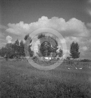 Landschaft mit Bauernhaus bei Toptscha
