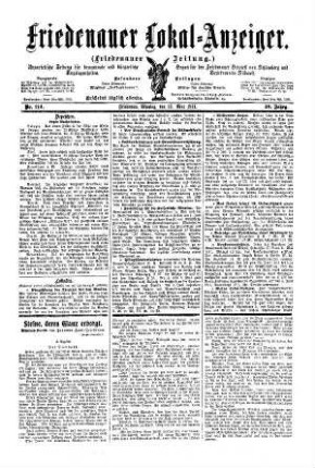 Nr. 114, 15.05.1911
