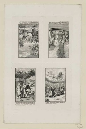 St. Franciscus und die Börse des Teufels [Darstellung oben links], aus: "Szenen aus dem Leben des Heiligen Franziscus"