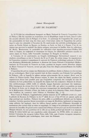 27: "L' art de Palmyre"