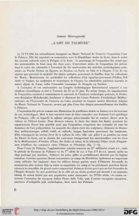 27: "L' art de Palmyre"