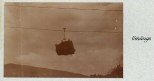 Foto eines Gehänges an der Drahtseilbahn bei Schnierlach (Lapoutroie)